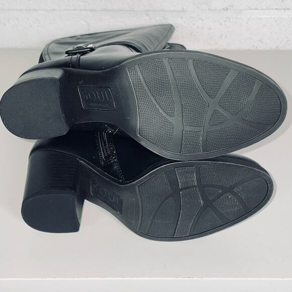 SOUL Naturalizer Twinkle Wide Shaft Women's Black Boot 5 M-WC - Picture 3 of 15